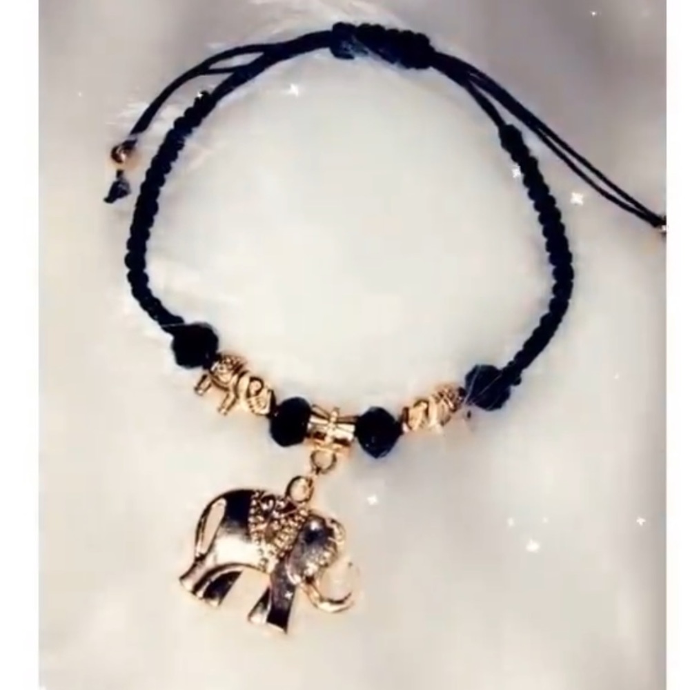 Elephant good luck bracelet